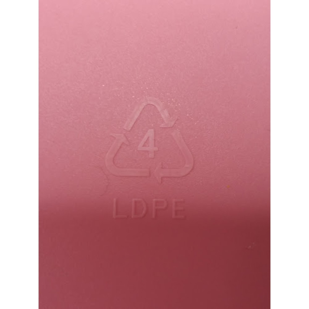 Tupperware Butterfly C Tab Replacement Lid Pink Vintage 6" Round 2541D-2 - Picture 4 of 6